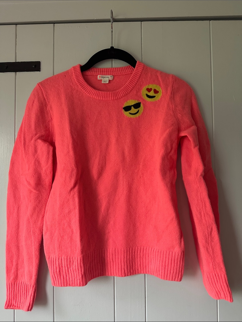 Crewcuts coral sweater